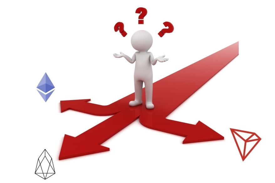EOS vs TRON vs ETHEREUM