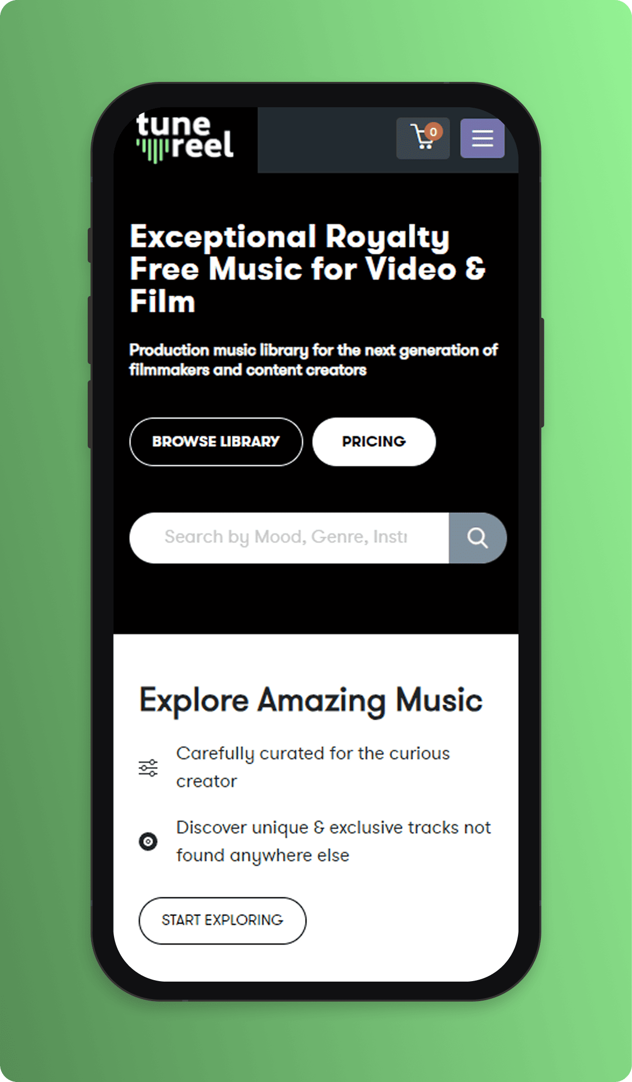 Tune Reel app